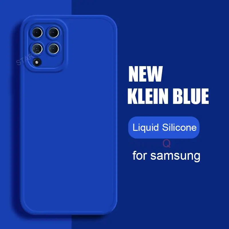 Klein Blue Matte Liquid Silicone Case with Camera Protection