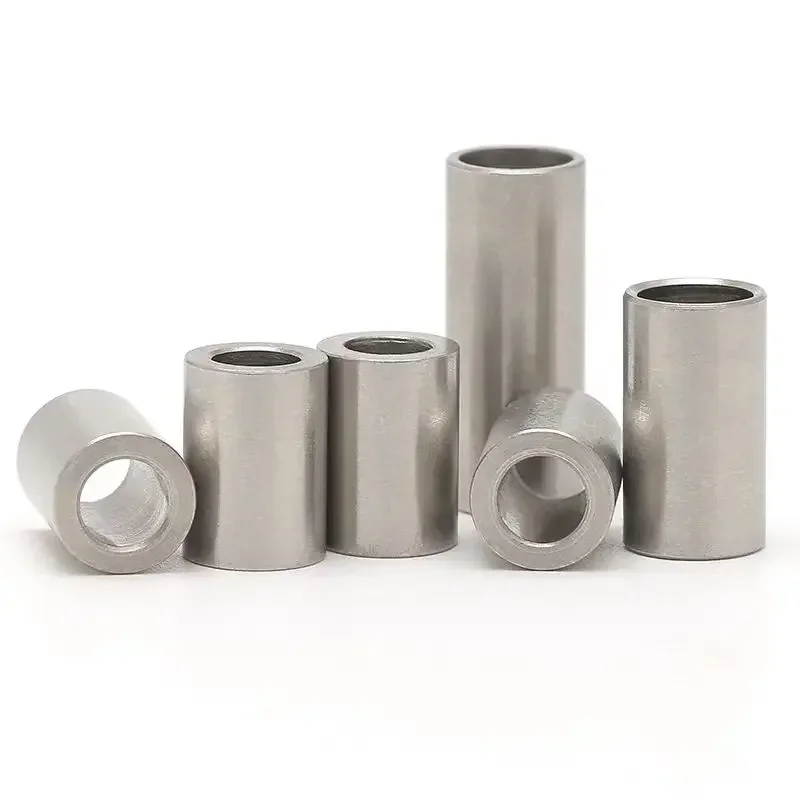 Stainless Steel Washer ZNYONG M10 M12 M13 M14 M16 Unthreaded 304 Stainless Steel Bushing Washer Gasket Round Hollow Standoff Spacer Sleeve OD 12-25mm