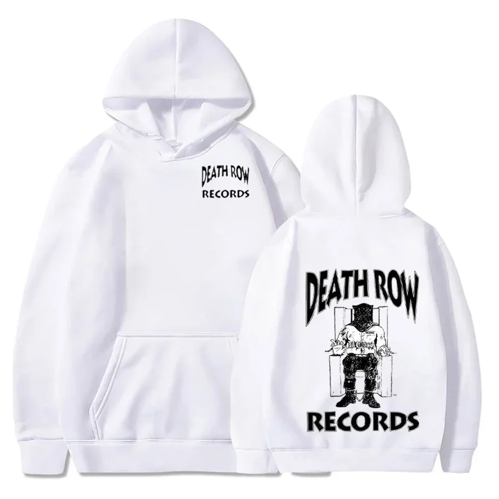 thumbnail image 1 of Sudadera con capucha de Death Row Records para primavera y otoño, sudadera con capucha de forro polar, moda para hombres y mujeres, sudaderas con capucha holgadas, ropa de calle de hip hop, 1 of 4