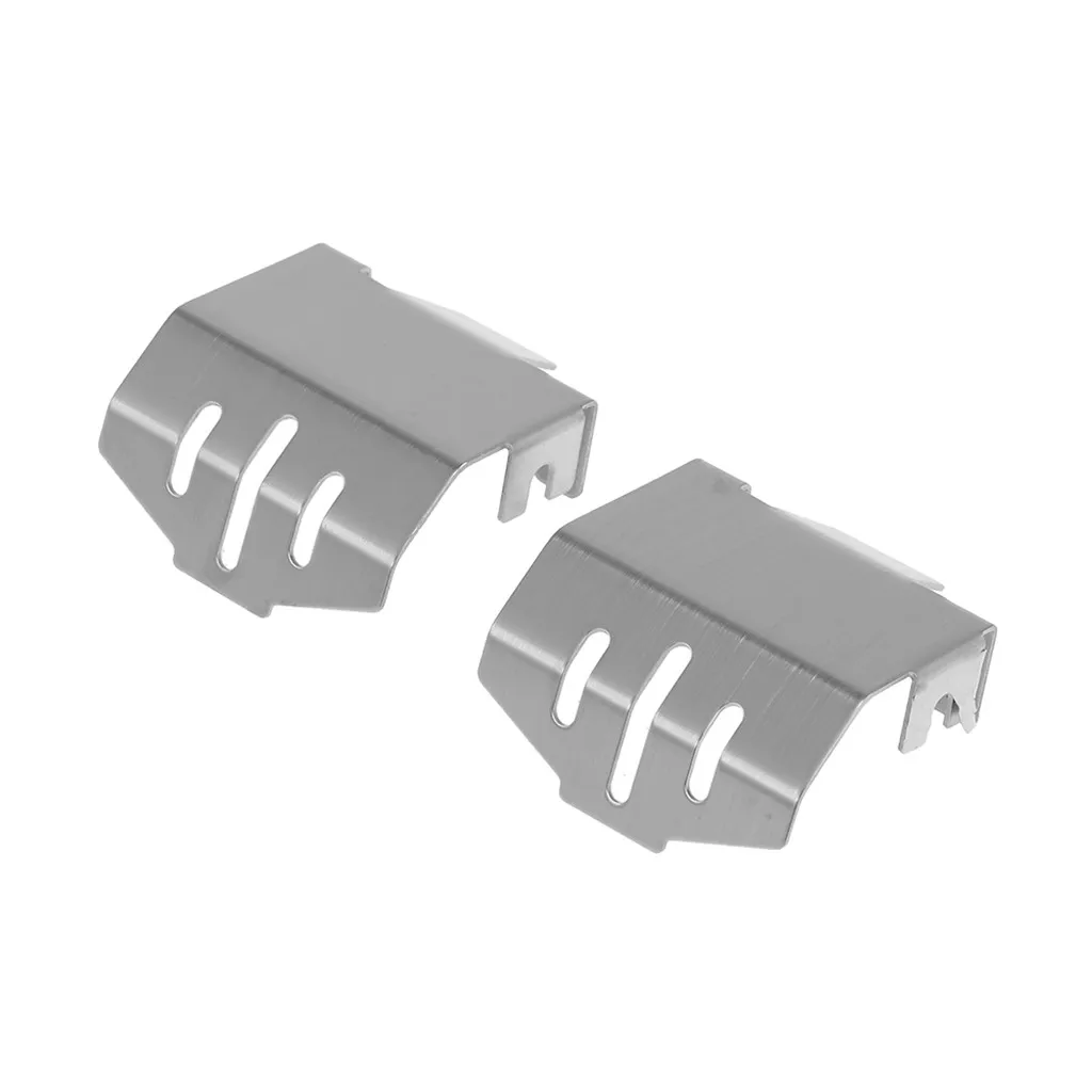Stainless Steel Chassis Armor Axle Protector Skid Plate for 1/10 RC Crawler TRX4 TRX-4 Upgrade Part