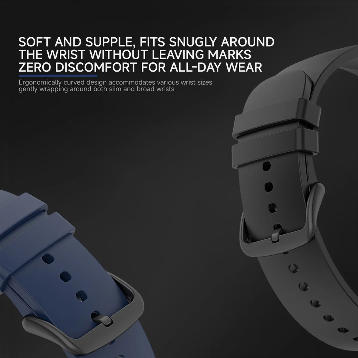 Enhanced Silicone Sport Band for Google Pixel Watch - Smartwatch Wrist Bracelet Accessory