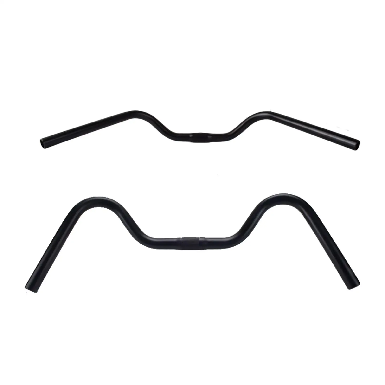 Road Bike Riser Handlebar 1 Inch Clamp Cycling Accessories Horizontal Handlebar