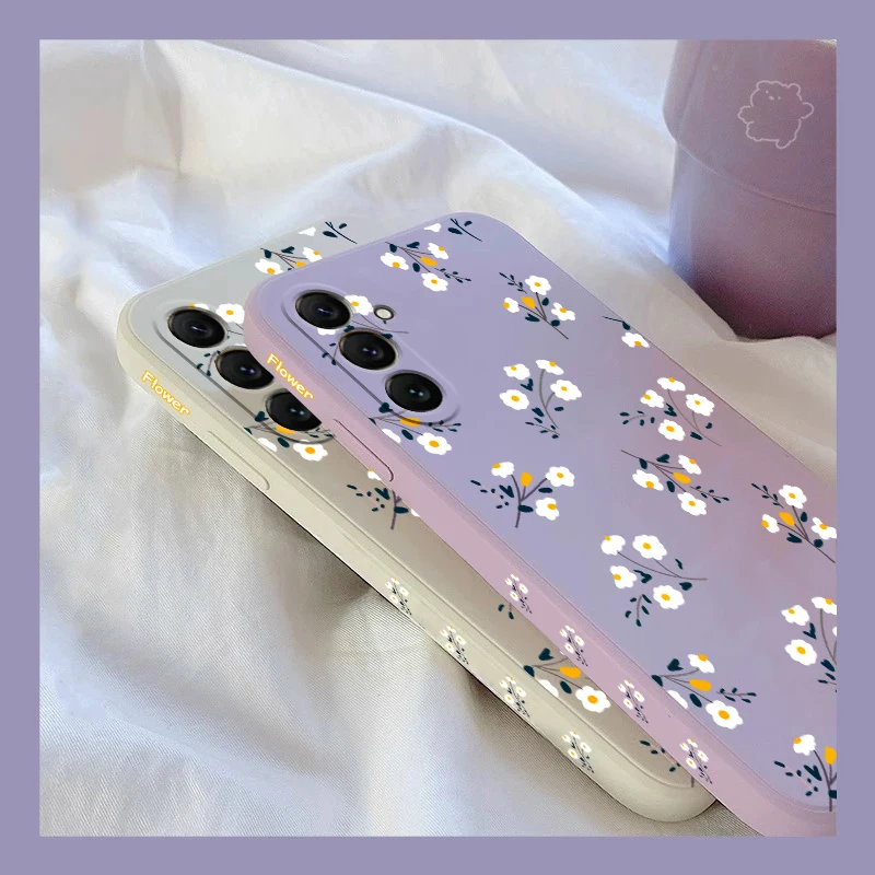 Stunning Flower Silicone Phone Case Cover