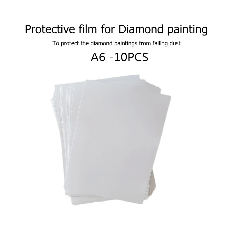 A6/A4/A5 Diamond Painting Release Paper Non-stick Painting Cover 5D DIY Diamond Replacement Accessories Tools 10/20pcs