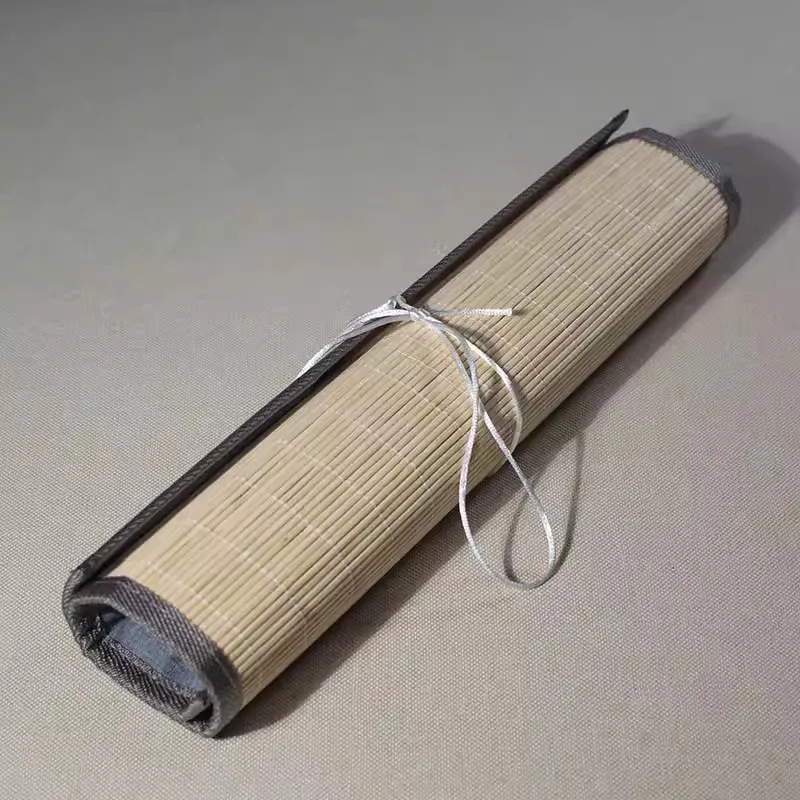 중국 스타일 브러시 펜 롤, 서예 브러시 홀더, 전통 잉크 그림 액세서리