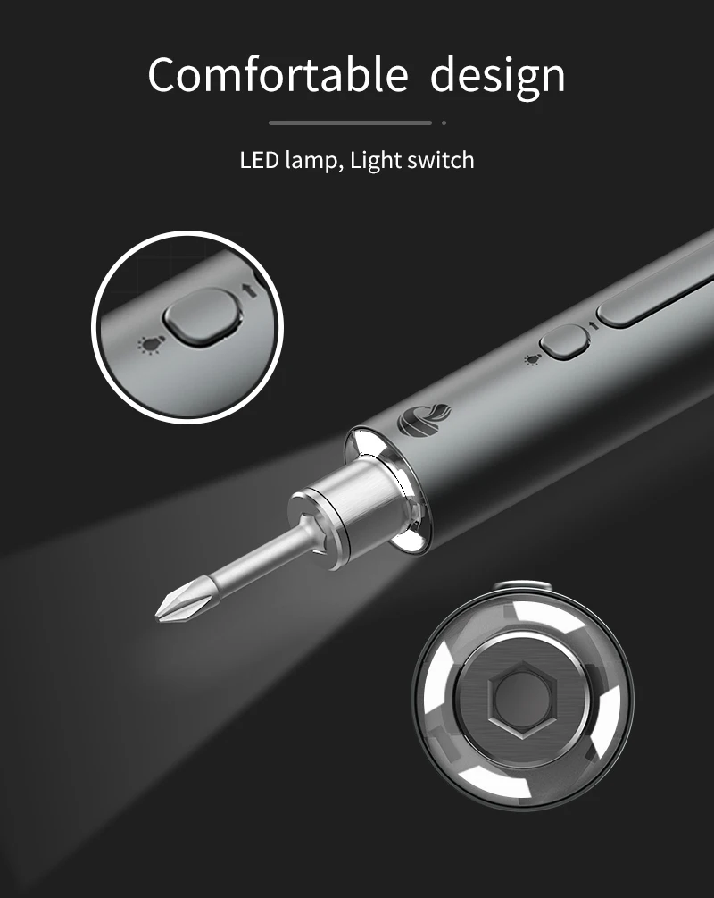 CreationSpace 무선 전기 드라이버 키트, 미니 도구, USB 충전, 3.6V 최대 액세서리, 가변 속도, CS1901A
