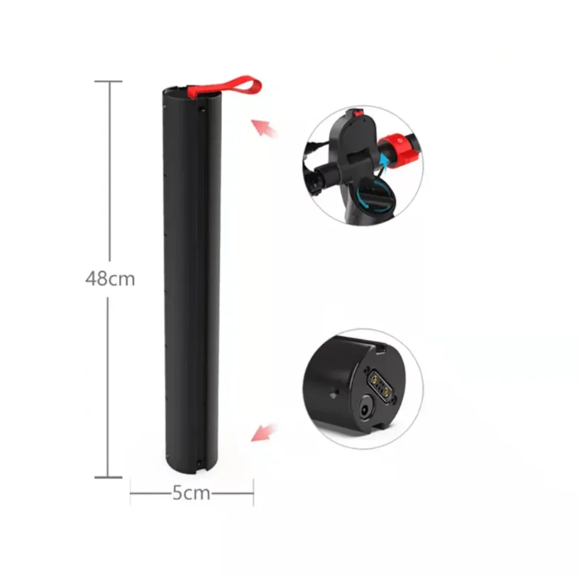 Original Battery for HX X7 Electric Scooter X7 5Ah and X7 Panasonic 6.4Ah Battery 4