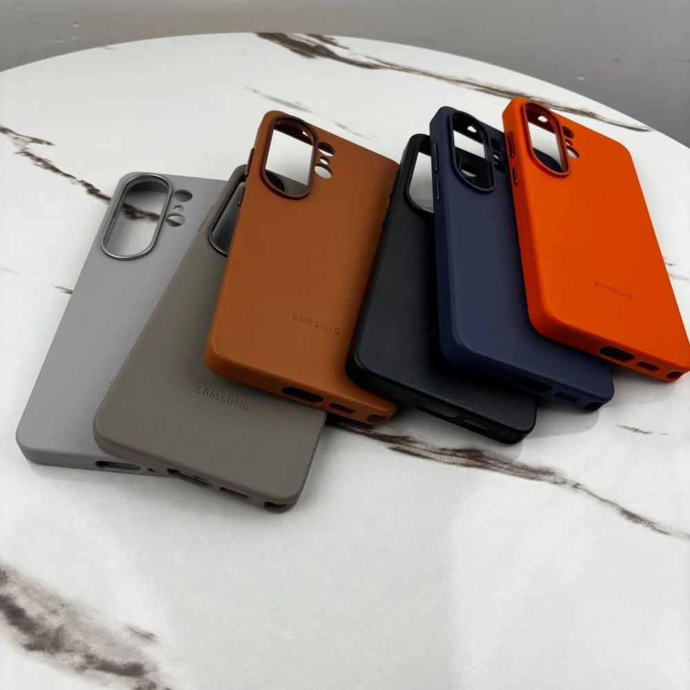 Leather Magnetic Phone Case Cover - Soft Internal Luxury Back Protective Shell