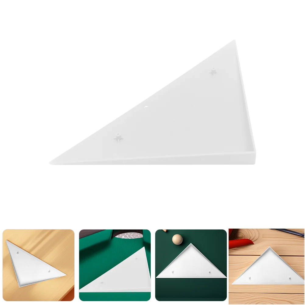 4 Pcs Foosball Table Accessories Corner Protector Guards Replacement Parts Soccer Tables Protective Covers Triangle Shape Green