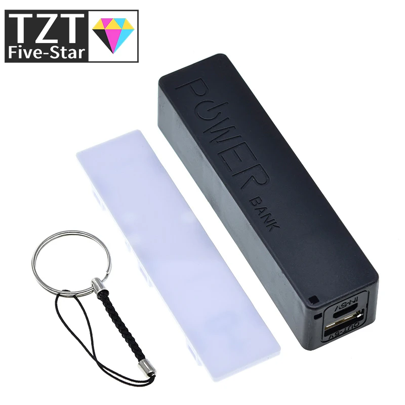 TZT 1/3PCS USB Power Bank Case Kit 18650 Batterie Ladegerät DIY Box Shell Kit Schwarz für Arduino – Detail 6