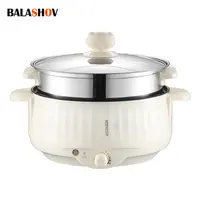 Multi Cookers Single/Double Layer Electric Pot 1.7L 1-2 People Household Non-stick Pan Hot Pot Rice Cooker Cooking Appliances 1