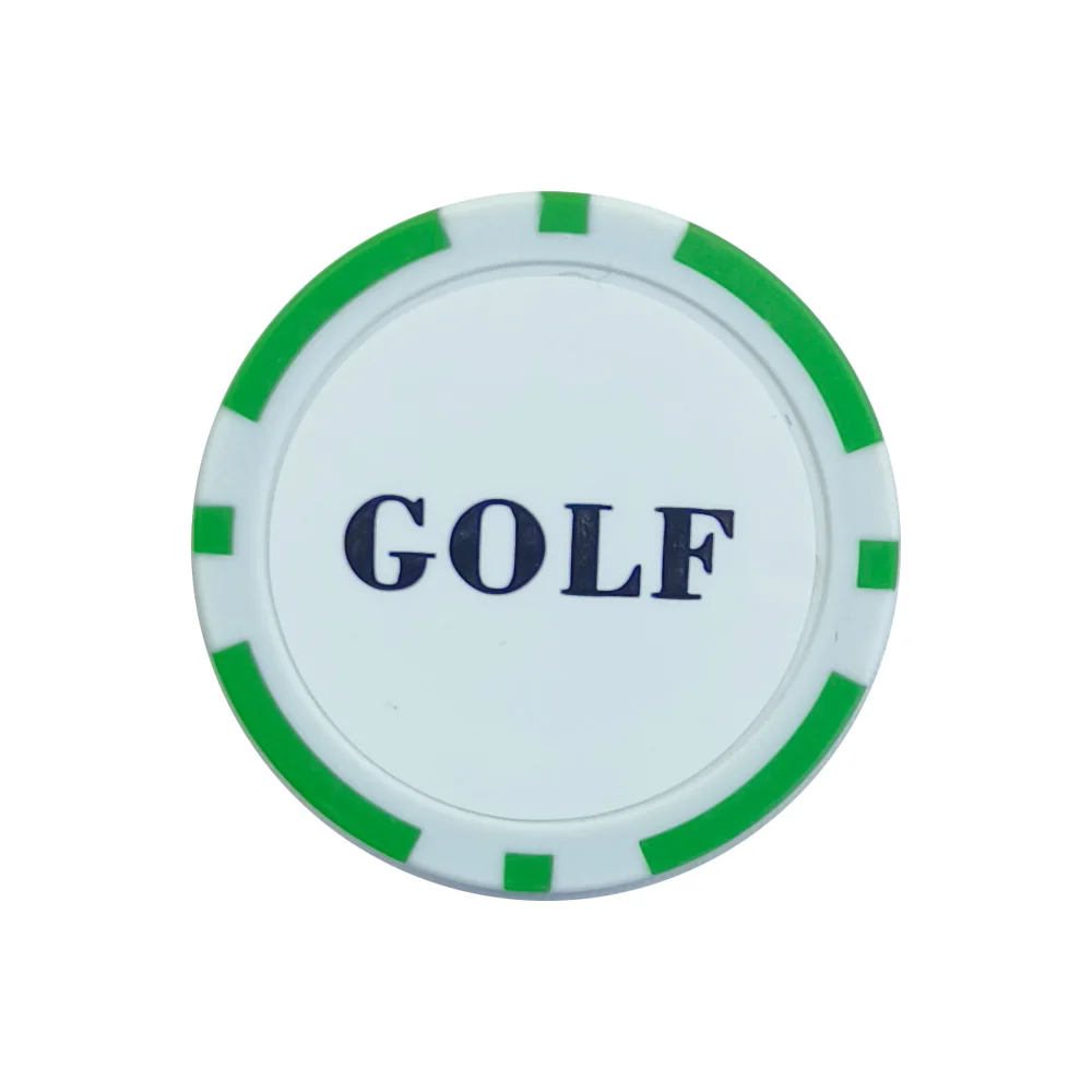 Golf Ball Marker With Golf Hat Clip 10Pcs Golf Ball Mark Golf Hat Clip