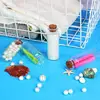 10pcs Small Cute Mini Cork Stopper Glass Bottles Vials Jars Containers Small Wishing Bottle Glass With Cork Stopper For Festival 4