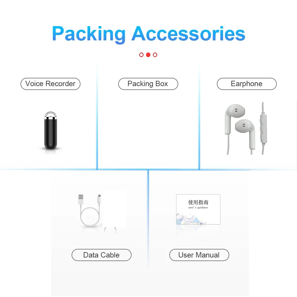 dodaci za mini snimač