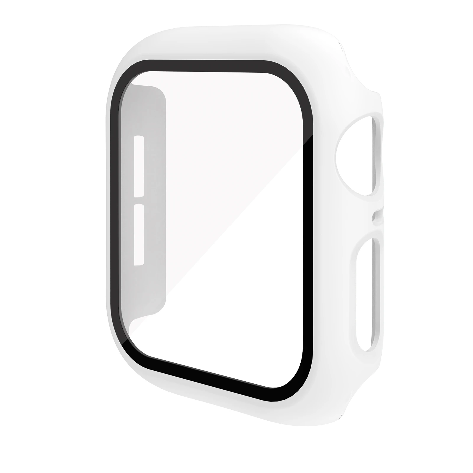 Durable Apple Watch Case with Tempered Glass Screen Protector, Hard PC Material Cover