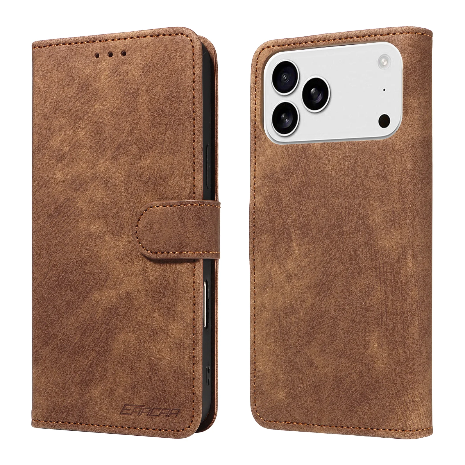 Premium TPU Leather Phone Case with Card Slot, Stand, and Wallet Function – Shockproof Protection Cover