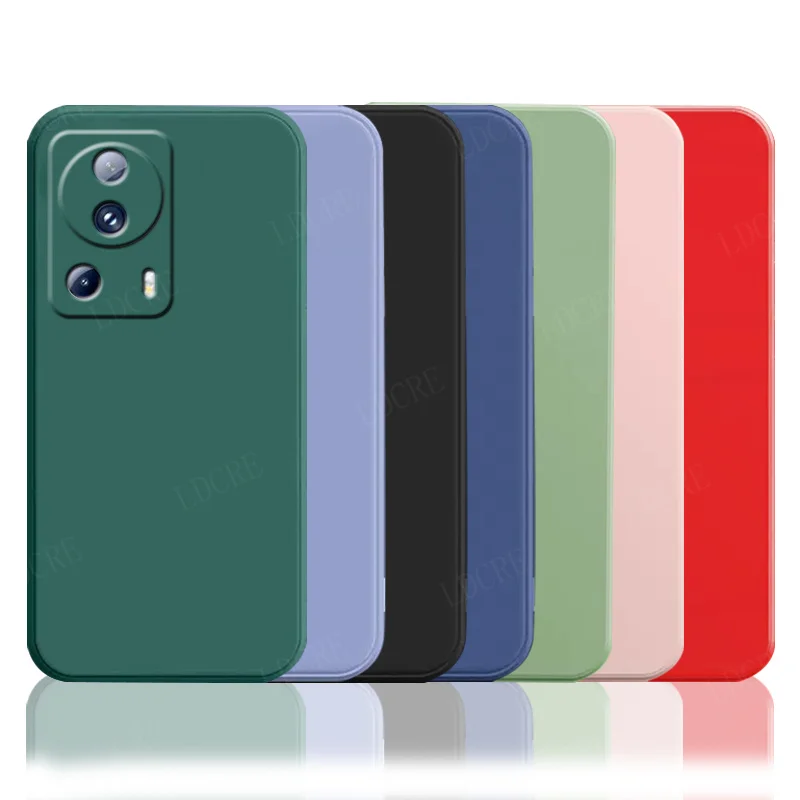 Shockproof Liquid Silicone Original TPU Soft Cover Case