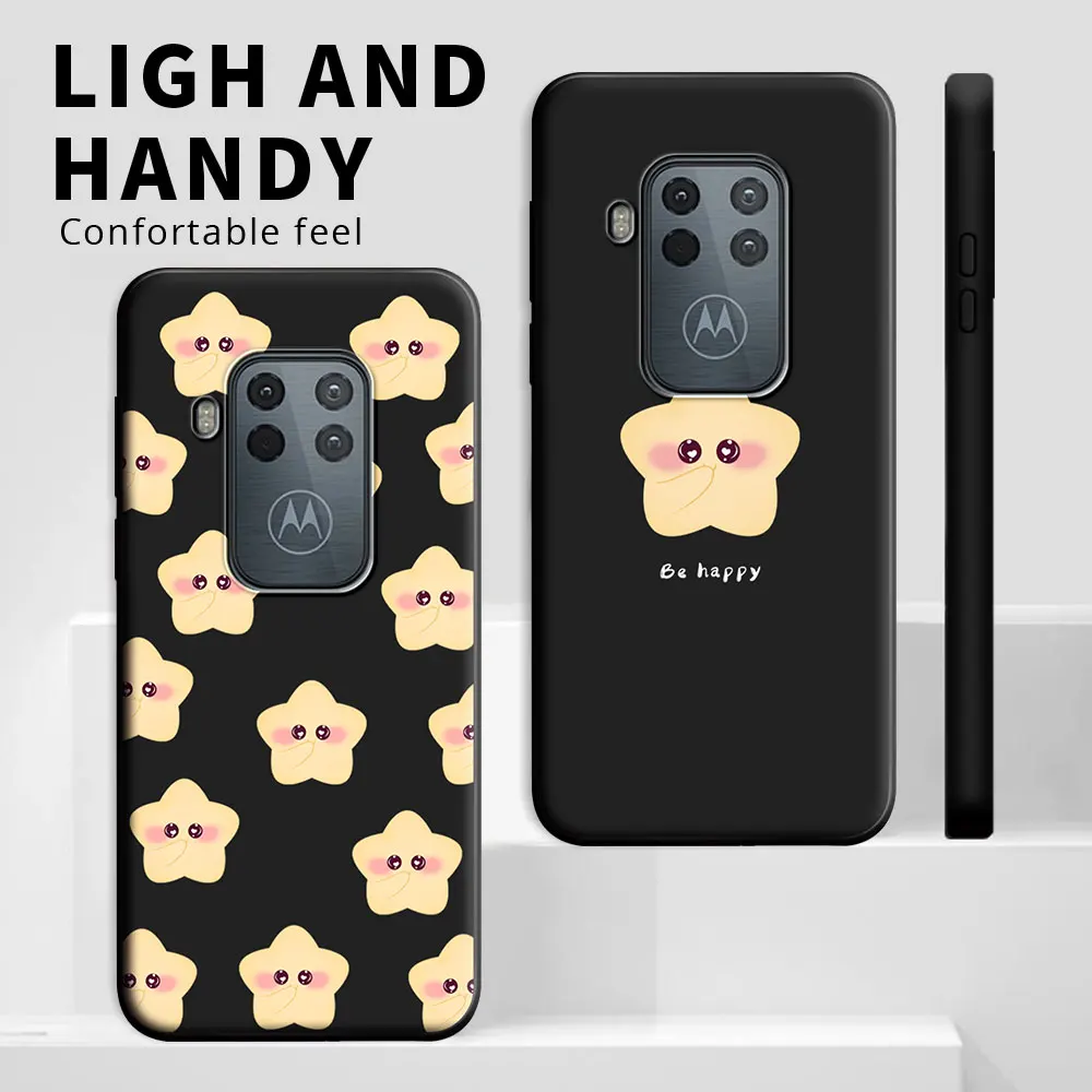 Shockproof Silicone TPU Phone Case - Durable Back Cover for Motorola Moto One Series