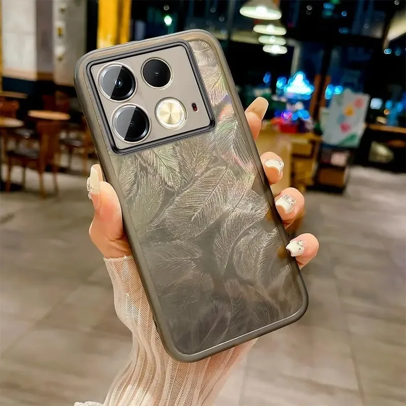 Anti-Shock Glitter Skin Case with Camera Protection