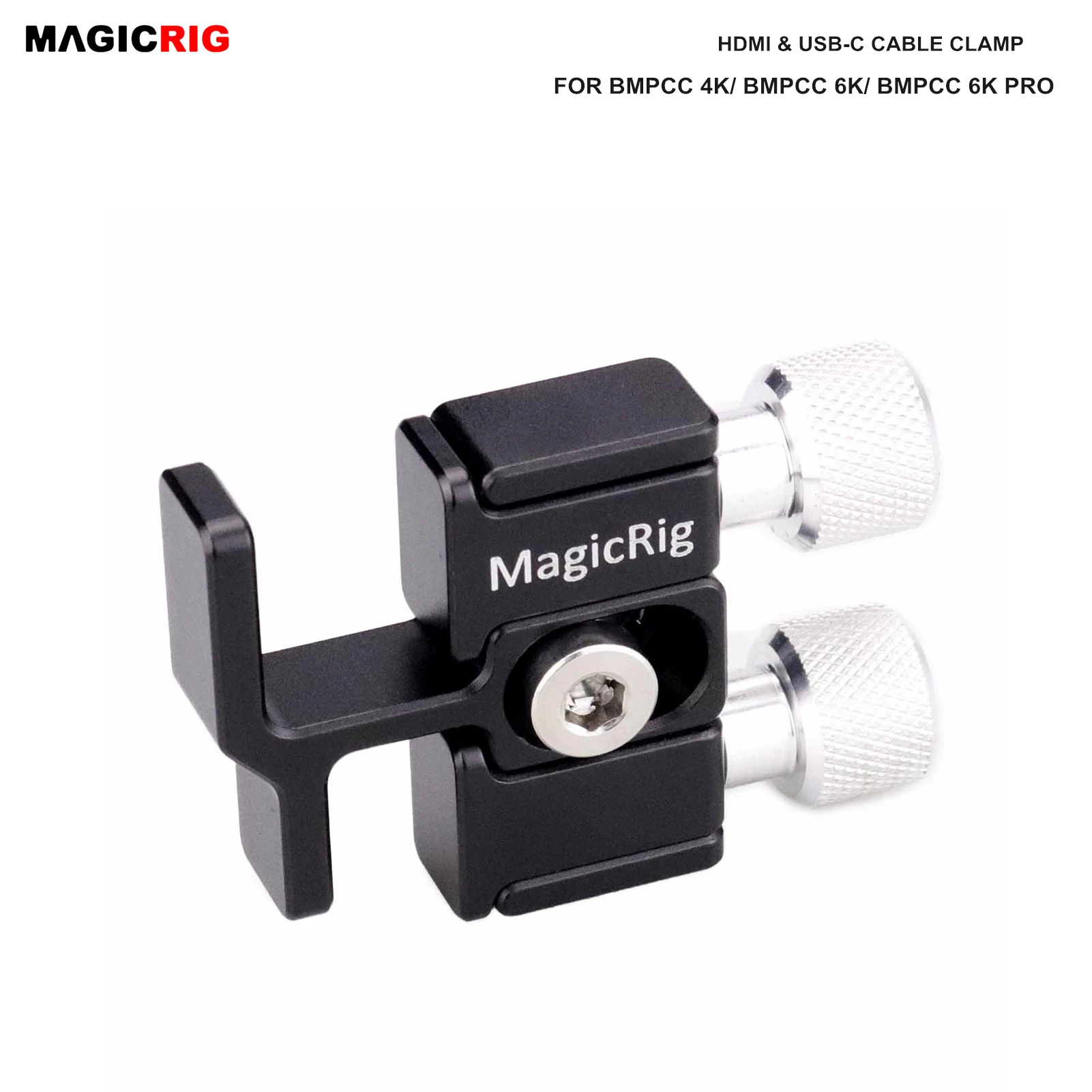 Magicrig Hdmi & Usb-c Braçadeira de Cabo para Bmpcc 4k Bmpcc 6k Bmpcc 6k Pro Gaiola