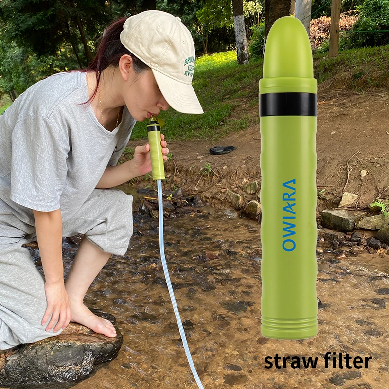 Outdoor Drinking Water Filter Tools Hiking Survival Water Purifier