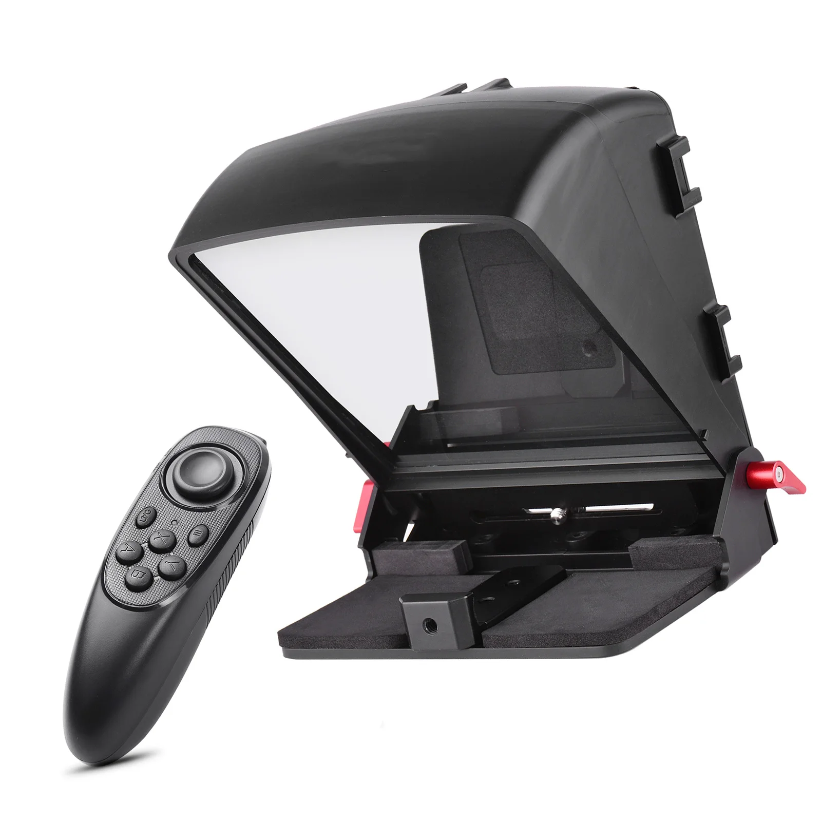 Portable-Teleprompter-Prompter-for-Smartphone-Tablet-DSLR-Camera-Video