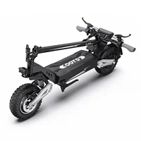 Trottinette électrique OOTD T10 48V 18AH avec moteur 500W, trottinette électrique tout-terrain pour adultes, pliable, 11 pouces 3