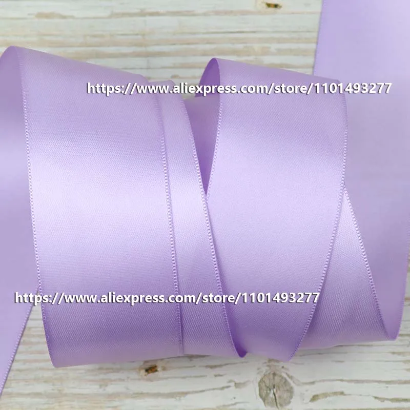 5 Yards Double Sided Satin Polyester Ribbons for DIY Bows Handmade Craft Gifts Wedding Christmas Decoration