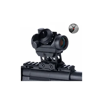 T1G Red Dot Scope Mini Fit Mira Holografica Glock Hunting Rifle Sight Holographic Airsoft Accessories Rail Mounts Collimator