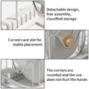 Expandable Kitchen Cabinet Pot Lid Organizer Rack Adjustable Divider Retractable Compartments Dish Storage Utensils Racks Holder 6