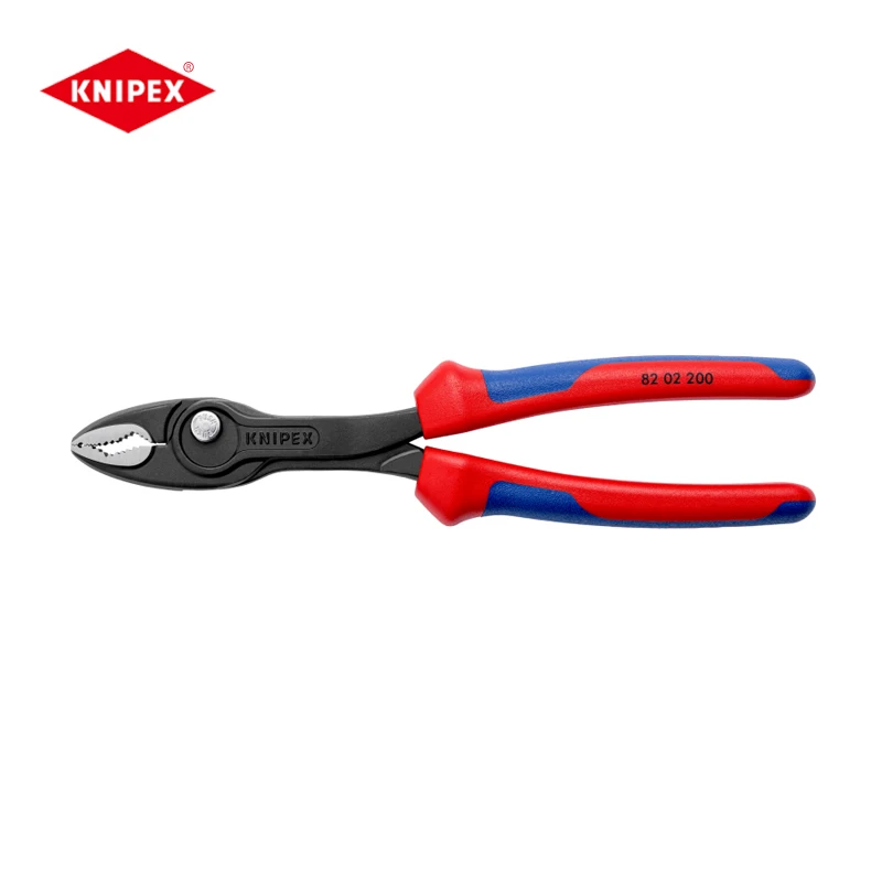 Knipex 82 02 200 Pinza Per Giunti Antiscivolo A Doppia Impugnatura Chiavi Per Tubi Pinza Per Pompa Dell'Acqua Pinza Per Ciabatta Anteriore