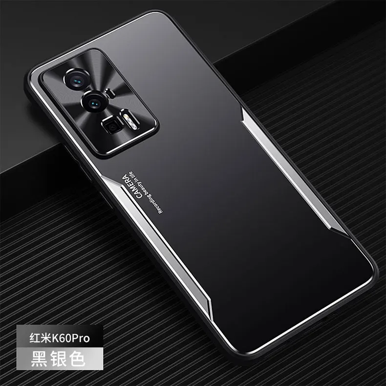 Luxury Soft TPU Edge + Aluminum Alloy Protective Back Cover for Enhanced Durability and Style