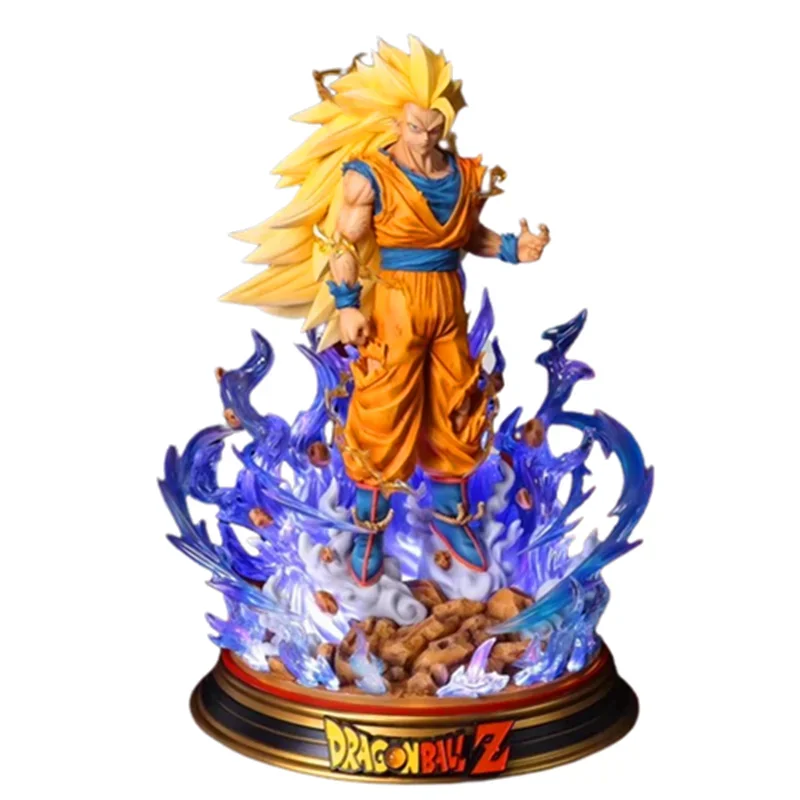 

Dragon Ball MX-STUDIO Son Goku Kakarotto Super Saiyan GK Oversize Resin Statue Action Figures Collectible Model Toy Anime Doll
