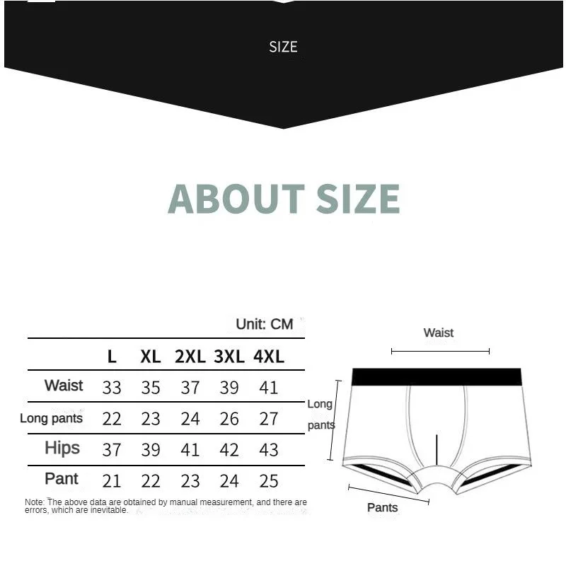 Description Picture 2 of item4pcs/lot Men's Underwear Men Boxer Shorts Ice Silk Mesh Boxershorts Plus Size Panties Summer Sexy Breathable Underpants 40-100KG