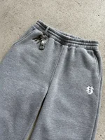 New Y2K Pants Personalized Pant Leg Zipper Embroidery Hip Hop Casual Joggers Men Pants Retro Straight Pants Tracksuit Streetwear - Image 2