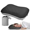 HOT Travel Pillow Air Inflatable Airplane Car Pillows Pillow Folding Press Type Bed Pillows Neck Cushion Home Office Supplies 1