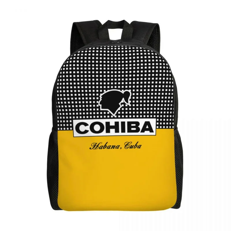 

Индивидуальные кубинские рюкзаки Cohiba для женщин и мужчин, повседневная сумка для книг для колледжа, школьные сумки
