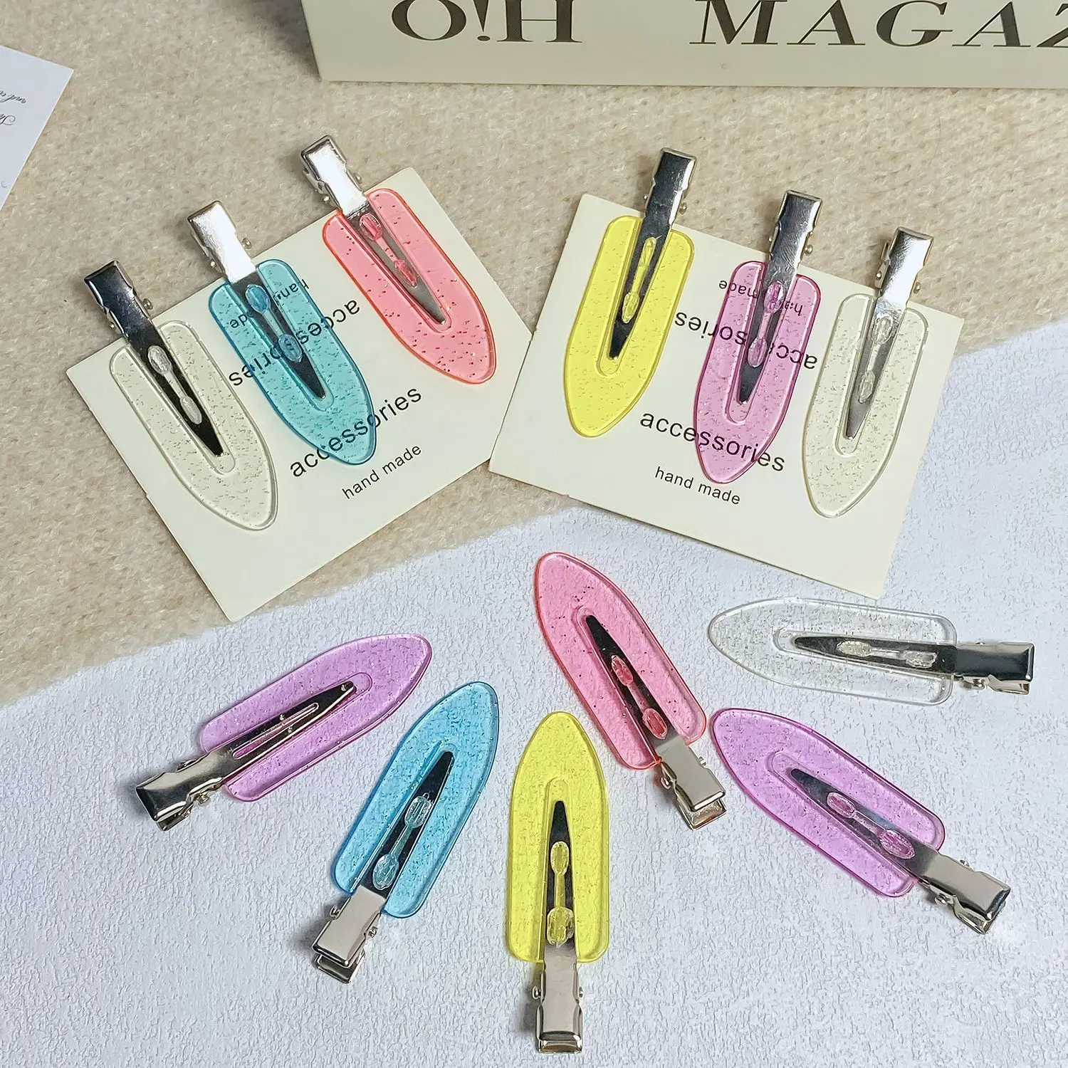 Lot de 20 épingles à cheveux sans couture pour salon de beauté, outils de coiffure et de maquillage professionnels, pinces à cheveux pour femmes et filles, vente en gros_voghion.com