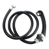 Shower faucet Black Shower Head Hose Suitable For Hair Salon Non-pressurized Nozzle bathtub faucets 15cm Pipe 117cm Alloy ABS 4
