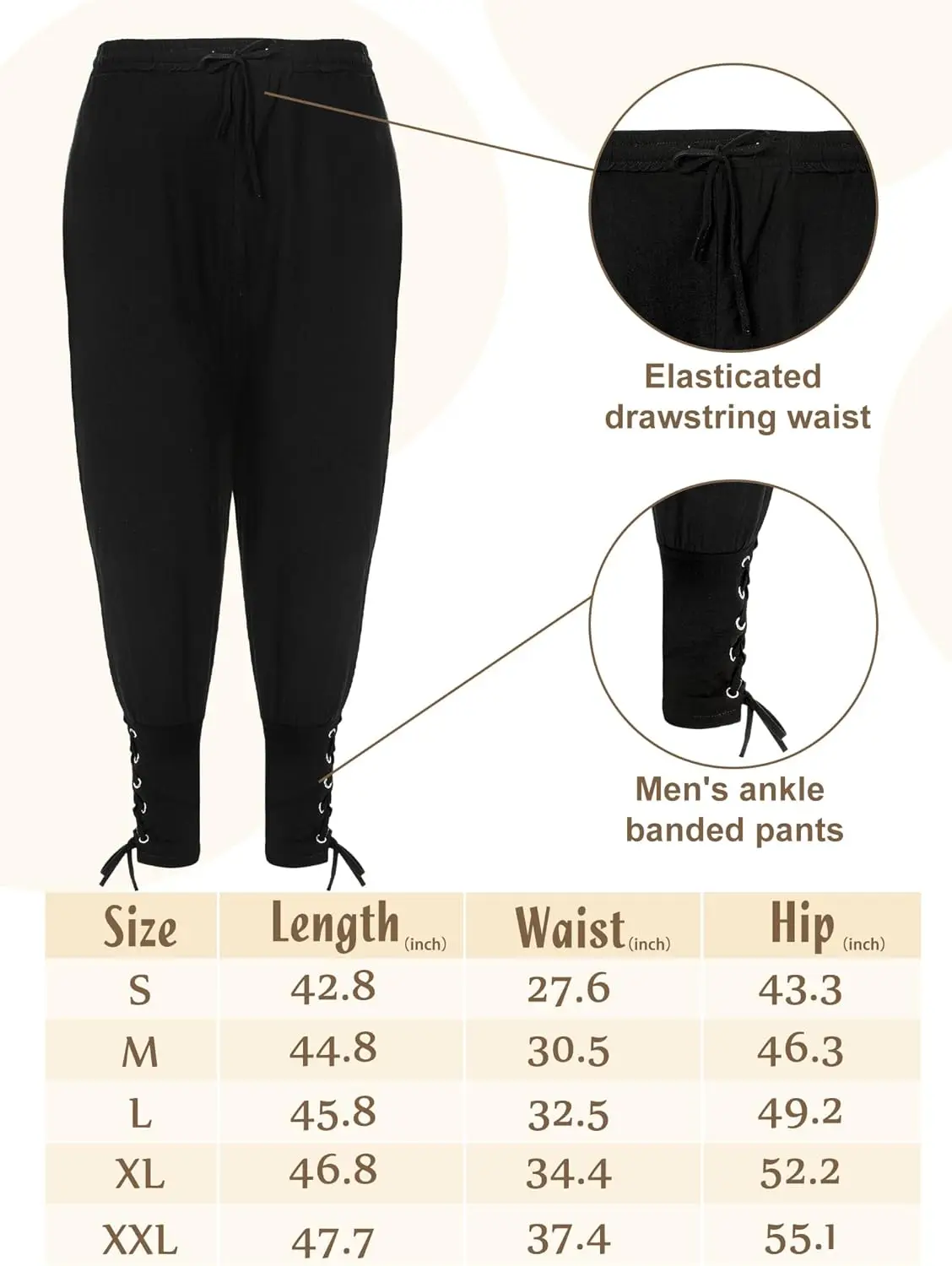 Men’s Renaissance Costume Set 4