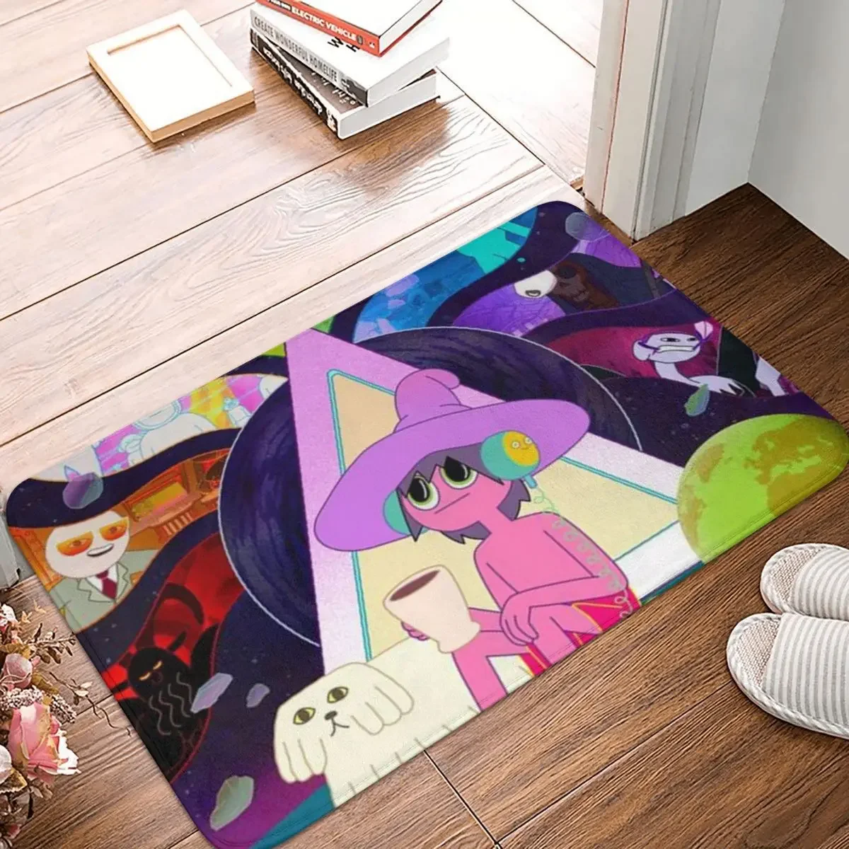 

Cartoon Midnight Gospel Non-slip Doormat Floor Mat Durable Carpet Rug for Entrance Home Bathroom Living room Footpad Mats