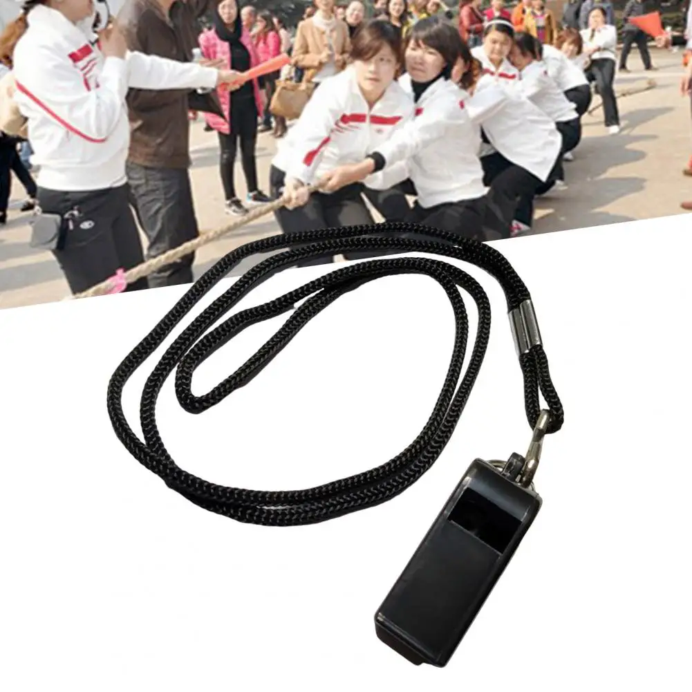 Referee Whistle Black Color Children Sports Whistle Cheerleading Tools Portable Accessory Survival Sports Good survival whistle sport whistle sports whistle