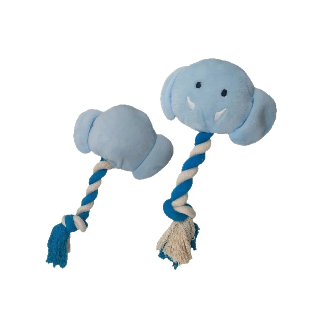 Plush Cartoon Cute Puppy Dog Pet Dog Chew Squeak Toys for Small Dogs Teeth Grinding Pet Products Dog Accessories