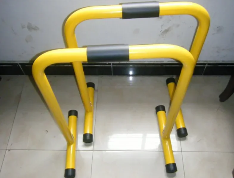 Home Fitness Upper Body Trainer with Steel Exercise Bar Push-Up Dip Parallel Bars Stand for Pull-up Training