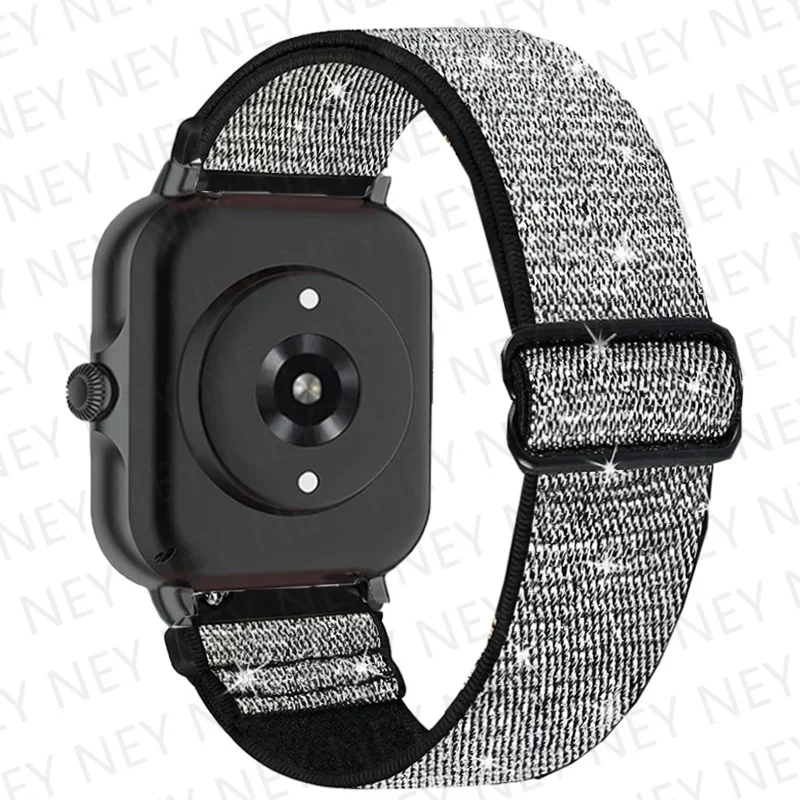 Shiny Elastic Smartwatch Strap - Available in 20mm/22mm Sizes