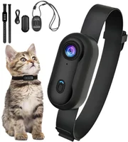 4K HD Mini Pet Collar Camera Wide Angle Lens 1080P FHD Portable Dog Cat Neck Camera Vlog Sport Action Body  WiFi Video Recording
