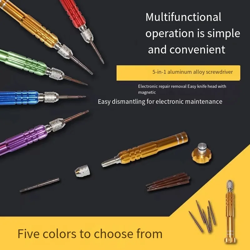 

Mobile phone repair and disassembly tool 5-in-1 mini screwdriver