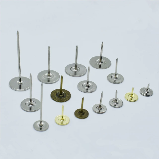 100pcs Metal Pushpin Decorative Thumbtacks Antique Tack Pin Nail