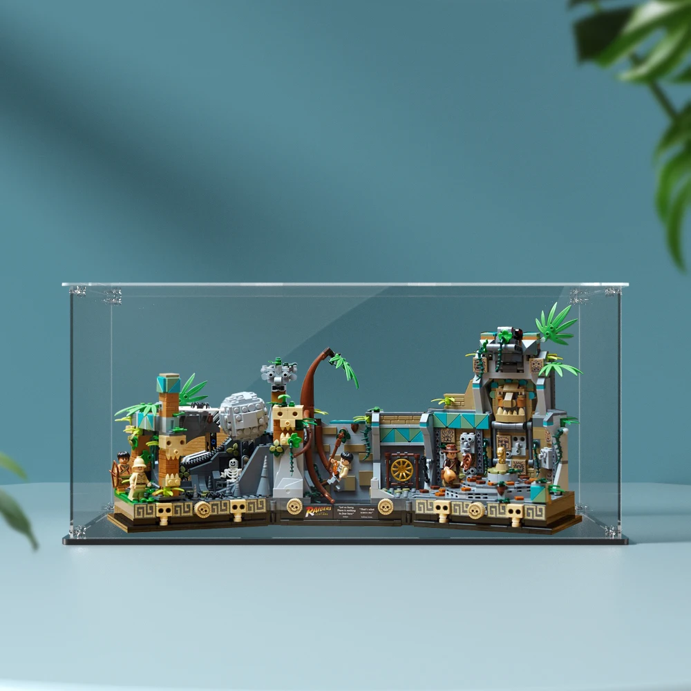 Acrylic Display Box for Lego 77015 Temple of the Golden Idol Dustproof Clear Display Case (Lego Set not Included） 3