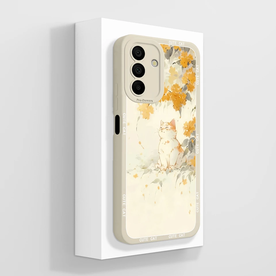 Minimalist Moon Butterfly Flower Aesthetic Back Cover